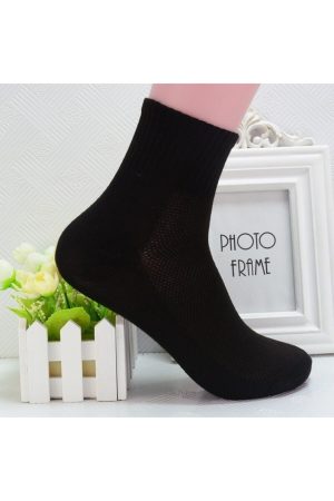 6 Çift Extra Yumuşak Çok Renkli Unisex Bambu Çorap Dikişsiz Burun Terletmez