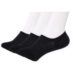 Erkek Siyah Görünmez (Sneaker) Spor Ayakkabı Çorabı