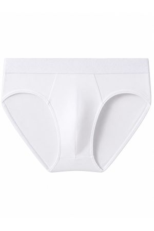 Erkek Bambu Slip Çok Renkli İnce Bel Lastikli Siyah - Beyaz