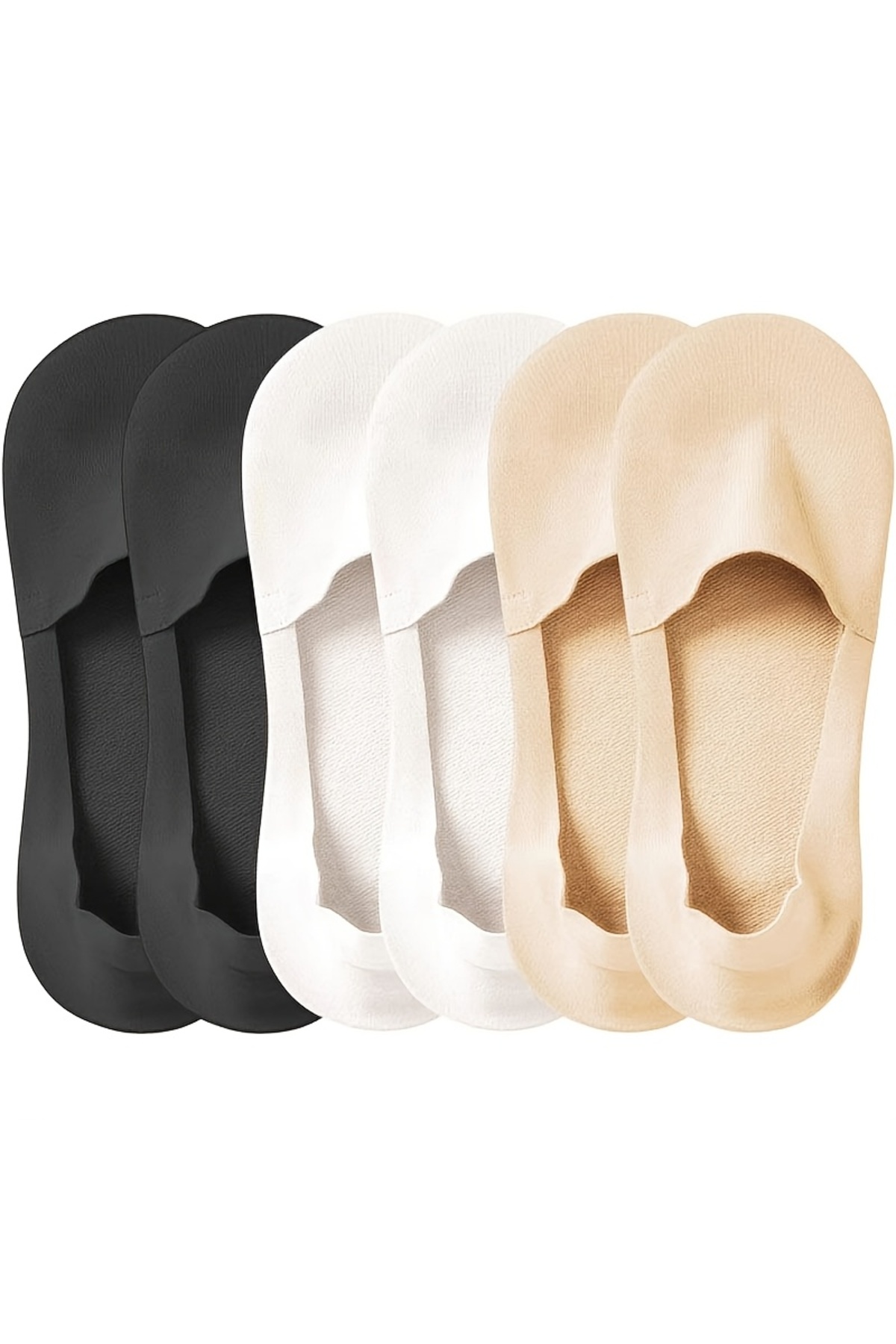 2 Çift Microfiber Çok Renkli Suba - Babet Çorap - Görsel 2