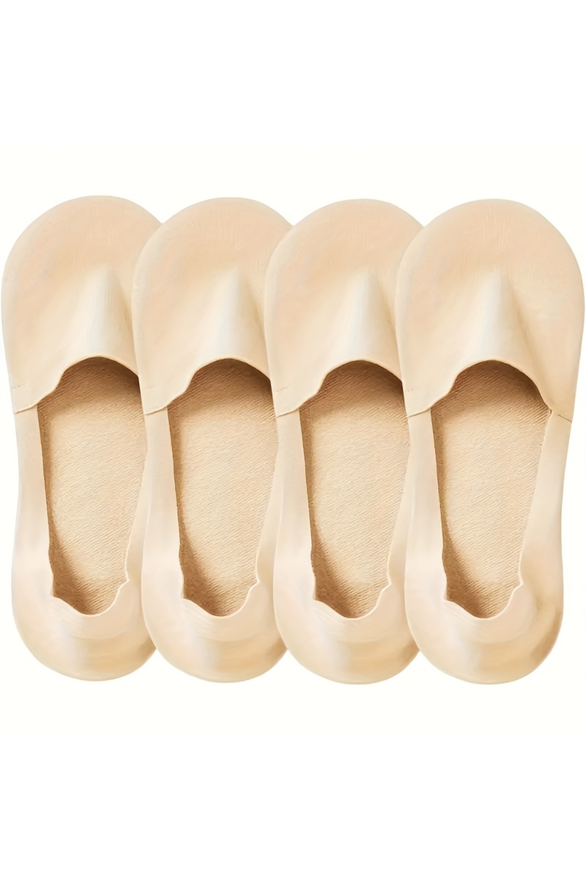 2 Çift Microfiber Çok Renkli Suba - Babet Çorap - Görsel 5
