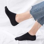 Kadın 12 Çift Koton Ekonomik Siyah + Beyaz Renk Patik Çorap